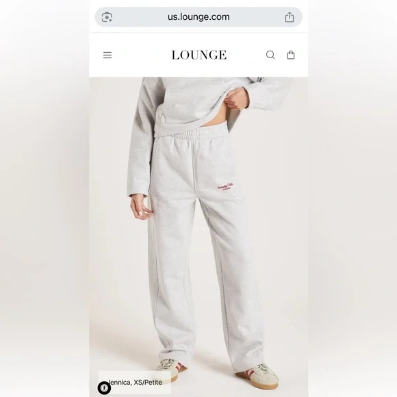 NWT LOUNGE straight leg sweatpants - Picture 2 of 7